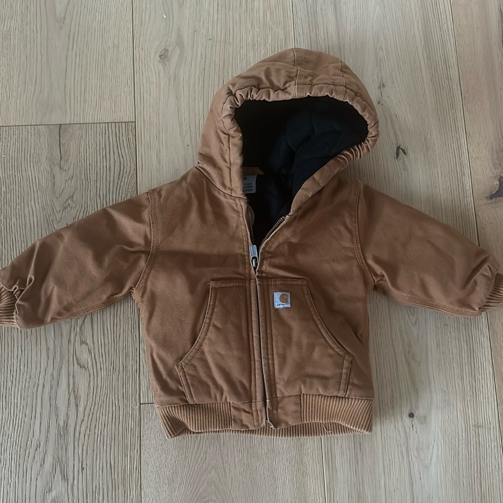 CARHARTT
Toddler Boys' Zip-Up Insulated Jacket size 18m